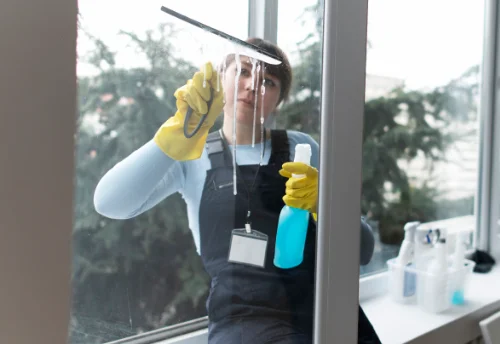 Nettoyage de vitres intérieures et extérieures à Saint-Paul-Mont-Penit